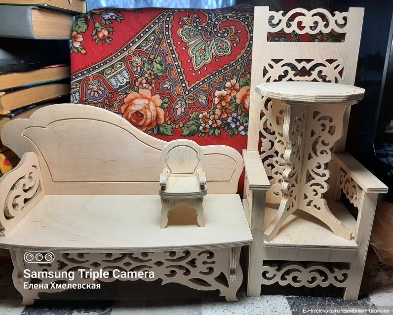 Декорация мебели — Мебель для кукол и домиков: фото