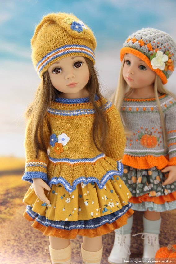 А Муза-осень не дремала… Одежда для Готц