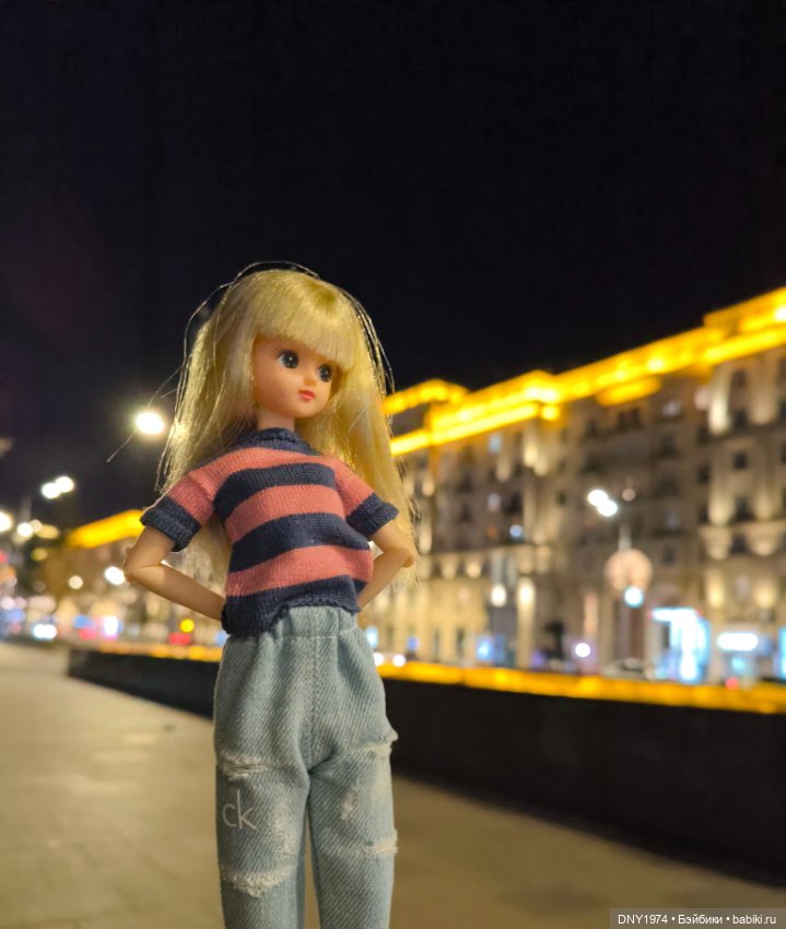 Ликка и ночная Москва — Куклы Takara Tomy (Такара): Licca (Ликка)