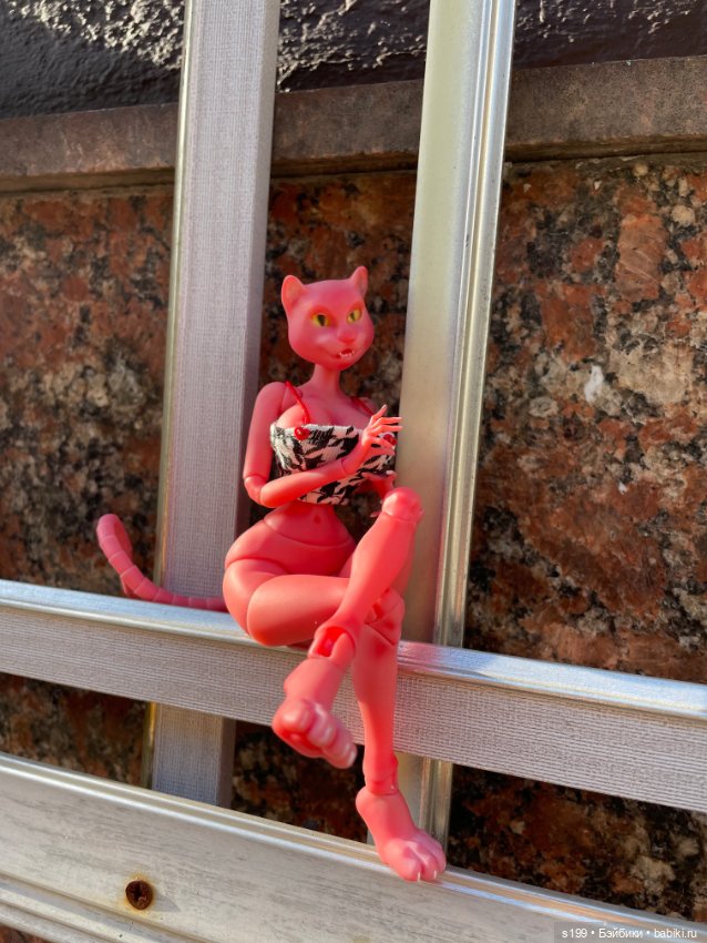 Кошечки🩶🩷 — Домашние фото авторских кукол: личные коллекции (фото 10)