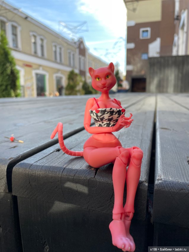 Кошечки🩶🩷 — Домашние фото авторских кукол: личные коллекции (фото 6)