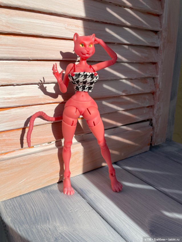 Кошечки🩶🩷 — Домашние фото авторских кукол: личные коллекции