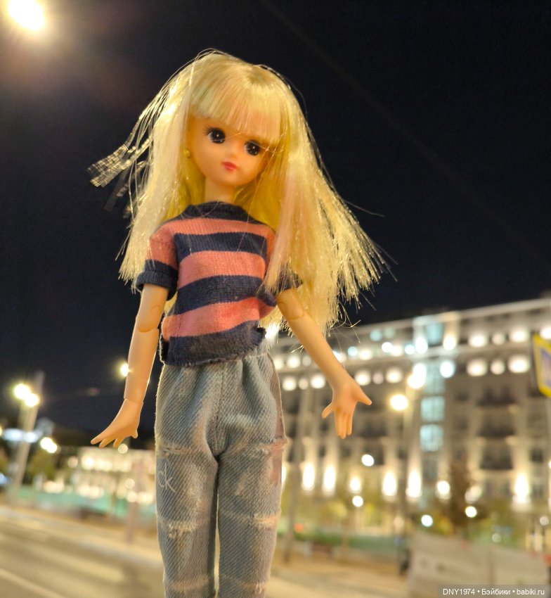Ликка и ночная Москва — Куклы Takara Tomy (Такара): Licca (Ликка)