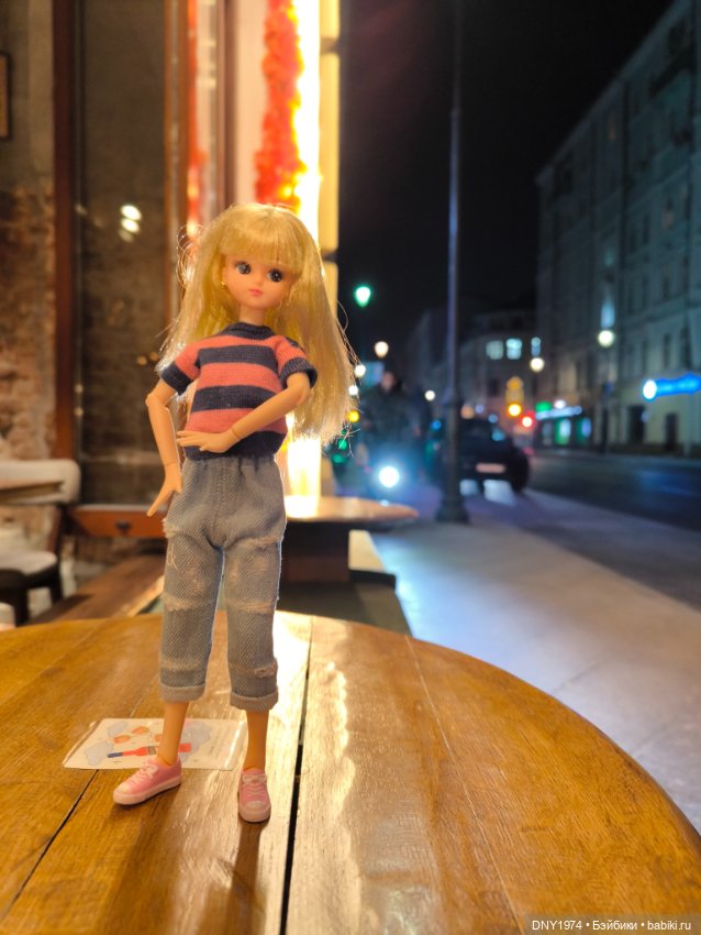 Ликка и ночная Москва — Куклы Takara Tomy (Такара): Licca (Ликка)
