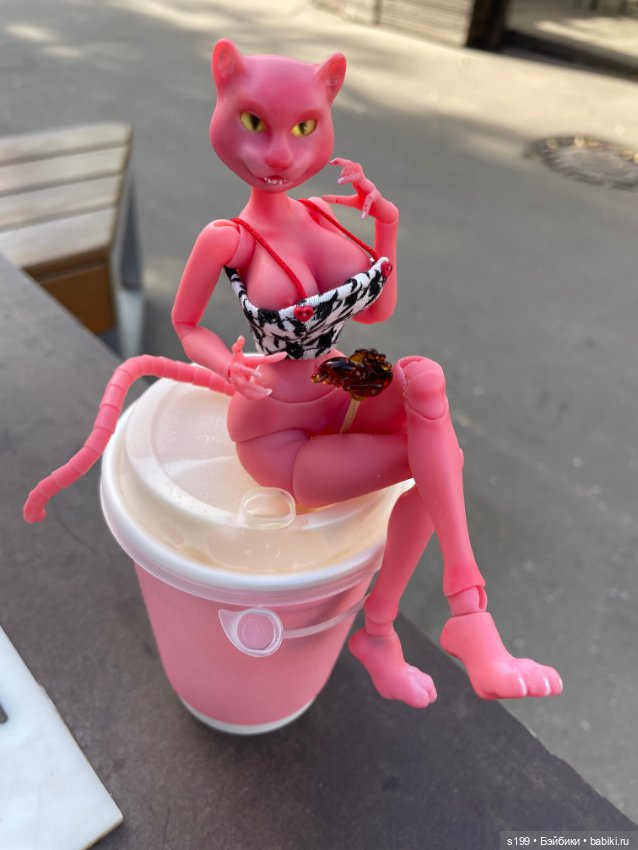 Кошечки🩶🩷 — Домашние фото авторских кукол: личные коллекции (фото 8)