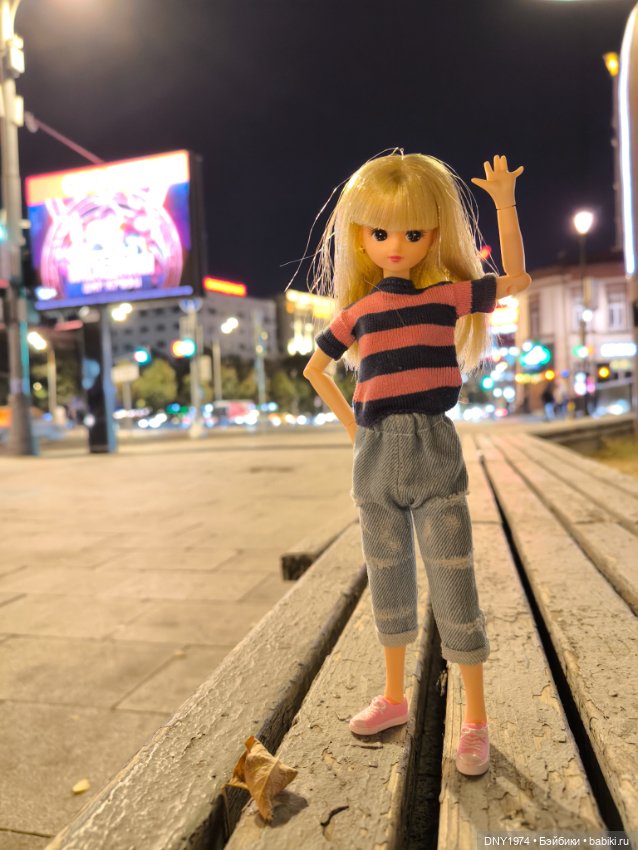 Ликка и ночная Москва — Куклы Takara Tomy (Такара): Licca (Ликка)