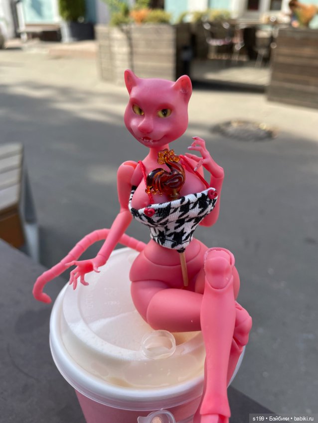 Кошечки🩶🩷 — Домашние фото авторских кукол: личные коллекции (фото 4)