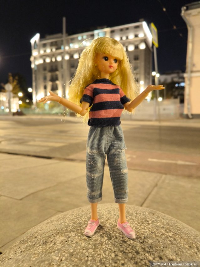 Ликка и ночная Москва — Куклы Takara Tomy (Такара): Licca (Ликка)