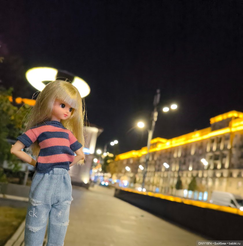 Ликка и ночная Москва — Куклы Takara Tomy (Такара): Licca (Ликка)