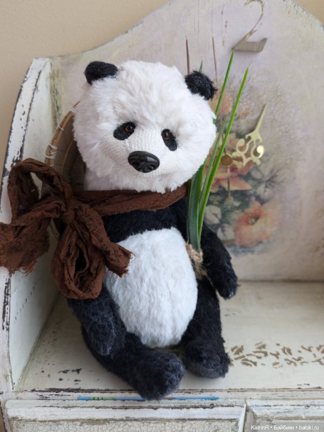 Панда — Авторские мишки Тедди и друзья: фото (фото 5)