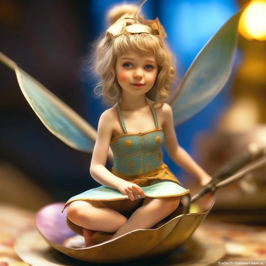 Дюймовочка — Рисование и арт: скетчи (фото 8)