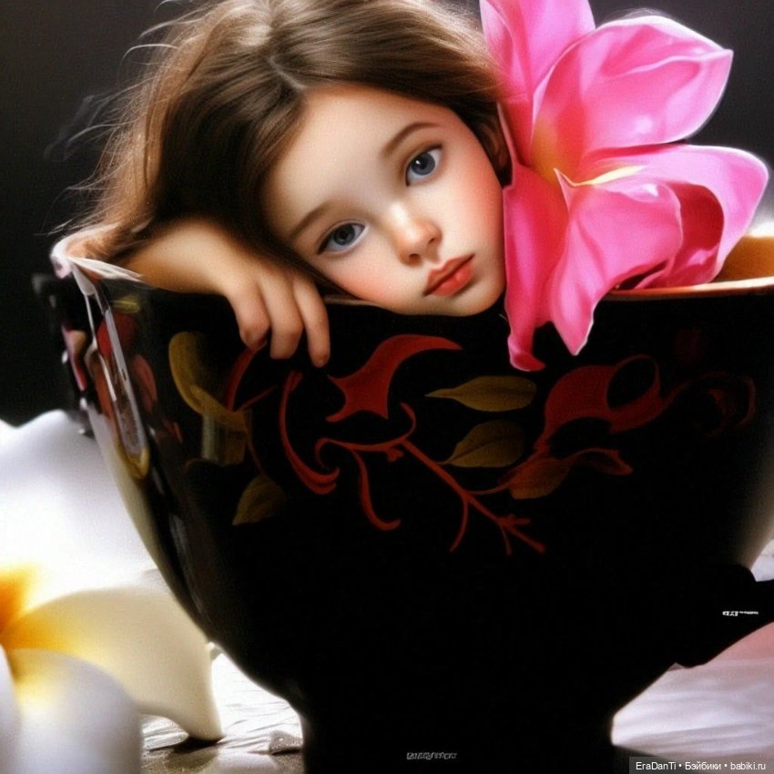 Дюймовочка — Рисование и арт: скетчи