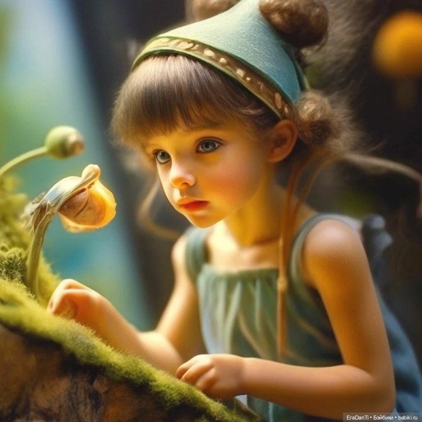 Дюймовочка — Рисование и арт: скетчи (фото 10)