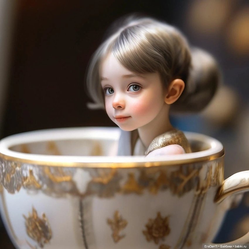 Дюймовочка — Рисование и арт: скетчи