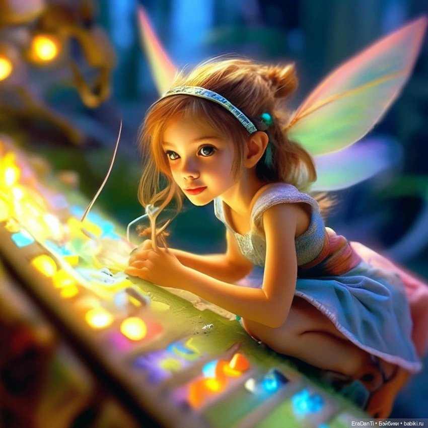 Дюймовочка — Рисование и арт: скетчи (фото 7)