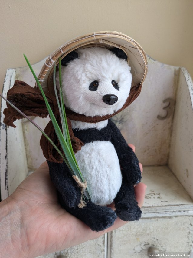 Панда — Авторские мишки Тедди и друзья: фото