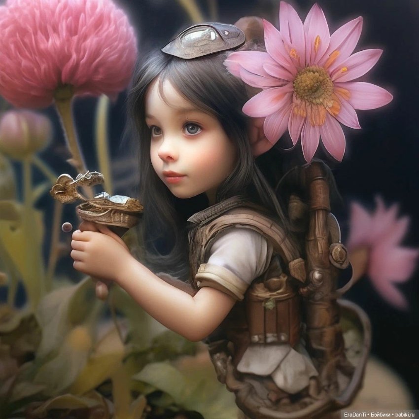 Дюймовочка — Рисование и арт: скетчи