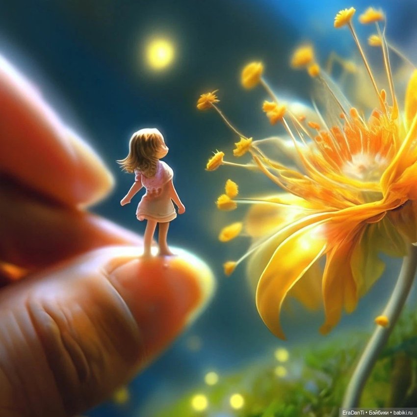 Дюймовочка — Рисование и арт: скетчи (фото 4)