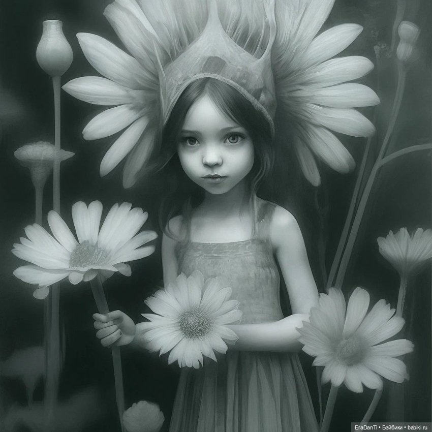 Дюймовочка — Рисование и арт: скетчи (фото 2)