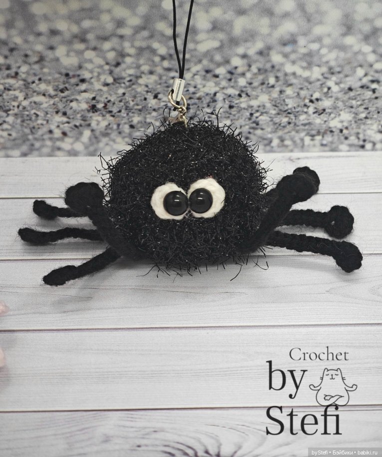 Паучок — Вязаные игрушки и амигуруми: крючком (фото 2)