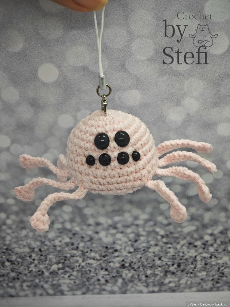 Паучок — Вязаные игрушки и амигуруми: крючком (фото 4)