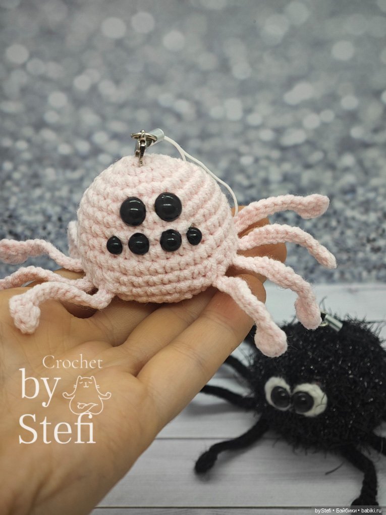 Паучок — Вязаные игрушки и амигуруми: крючком (фото 3)