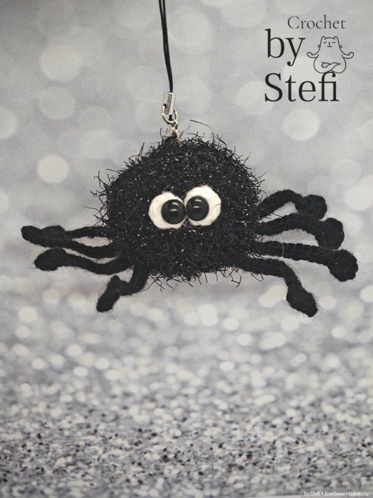 Паучок — Вязаные игрушки и амигуруми: крючком (фото 5)