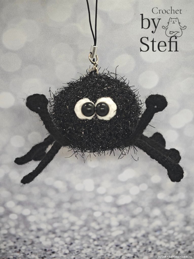 Паучок — Вязаные игрушки и амигуруми: крючком (фото 6)