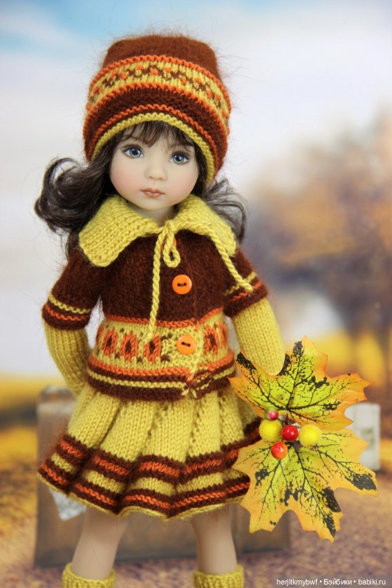 Осенний архив — Одежда и обувь для кукол своими руками: фото (фото 5)