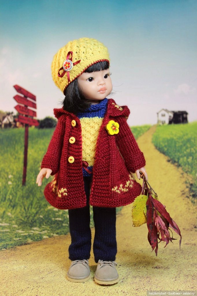 Осенний архив — Одежда и обувь для кукол своими руками: фото