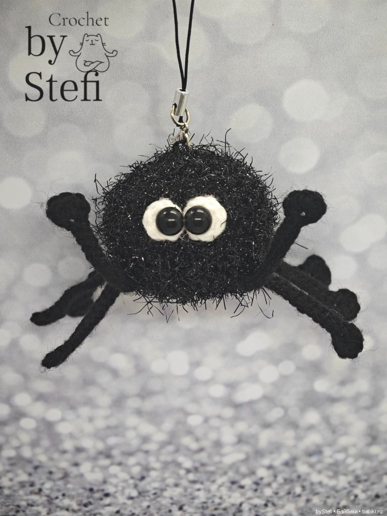 Паучок — Вязаные игрушки и амигуруми: крючком (фото 7)