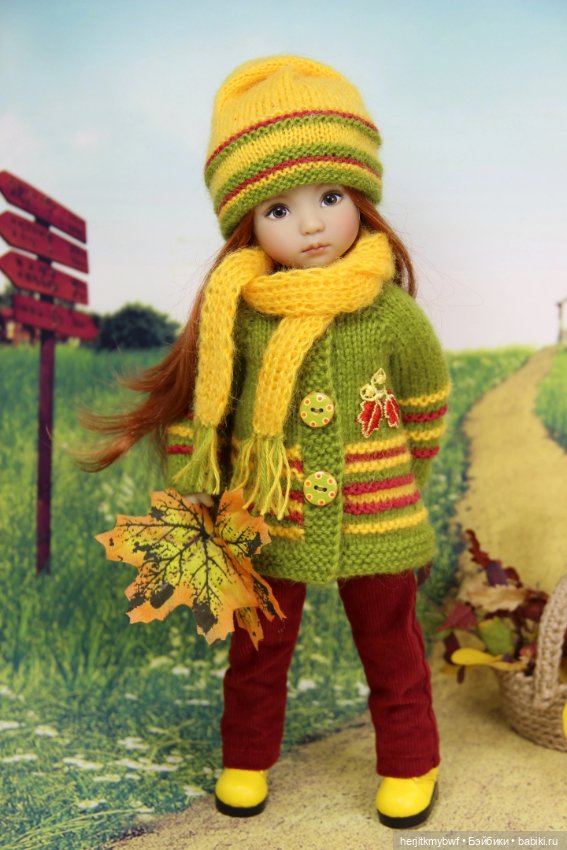 Осенний архив — Одежда и обувь для кукол своими руками: фото (фото 8)