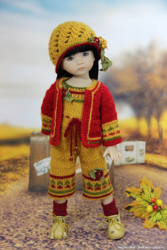 Осенний архив — Одежда и обувь для кукол своими руками: фото (фото 6)