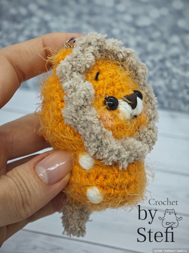 Лёвушка — Вязаные игрушки и амигуруми: крючком (фото 5)