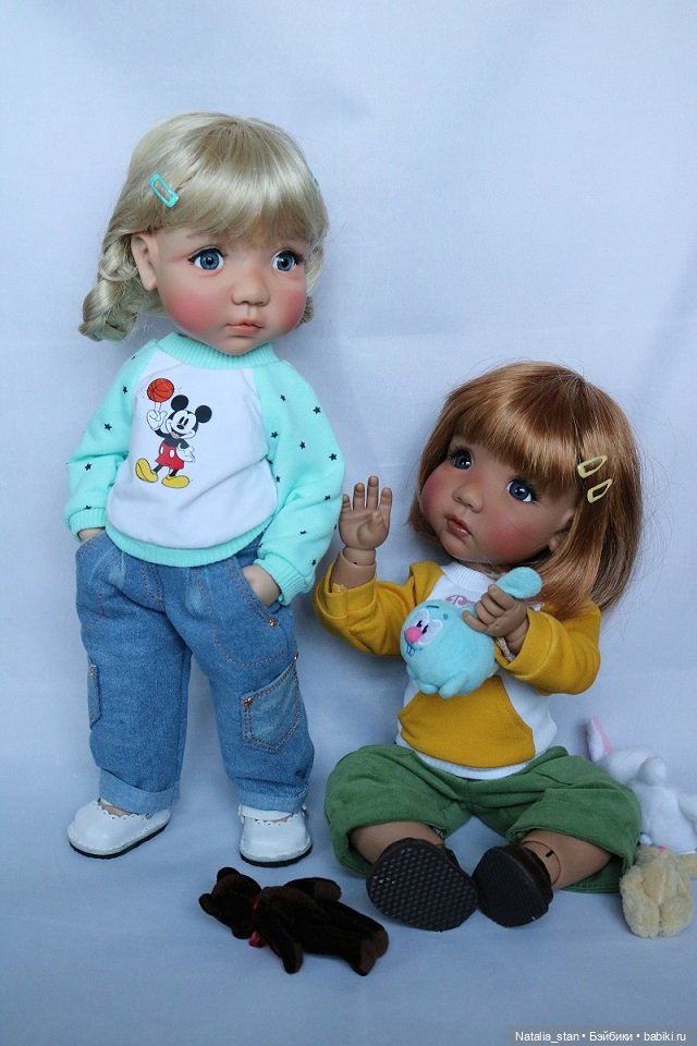 Две подружки Мае и Мае — Куклы Meadow dolls (Медовушки): BJD (БЖД) (фото 8)