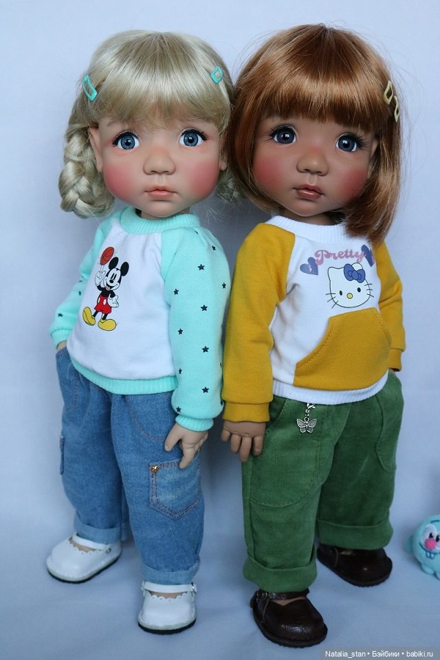 Две подружки Мае и Мае — Куклы Meadow dolls (Медовушки): BJD (БЖД) (фото 2)