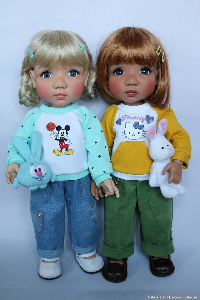 Две подружки Мае и Мае — Куклы Meadow dolls (Медовушки): BJD (БЖД) (фото 3)