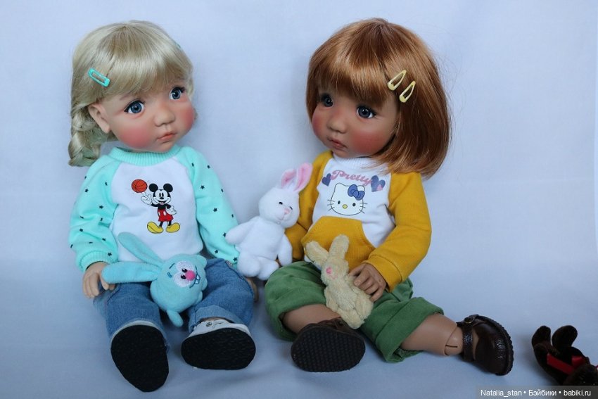 Две подружки Мае и Мае — Куклы Meadow dolls (Медовушки): BJD (БЖД) (фото 4)