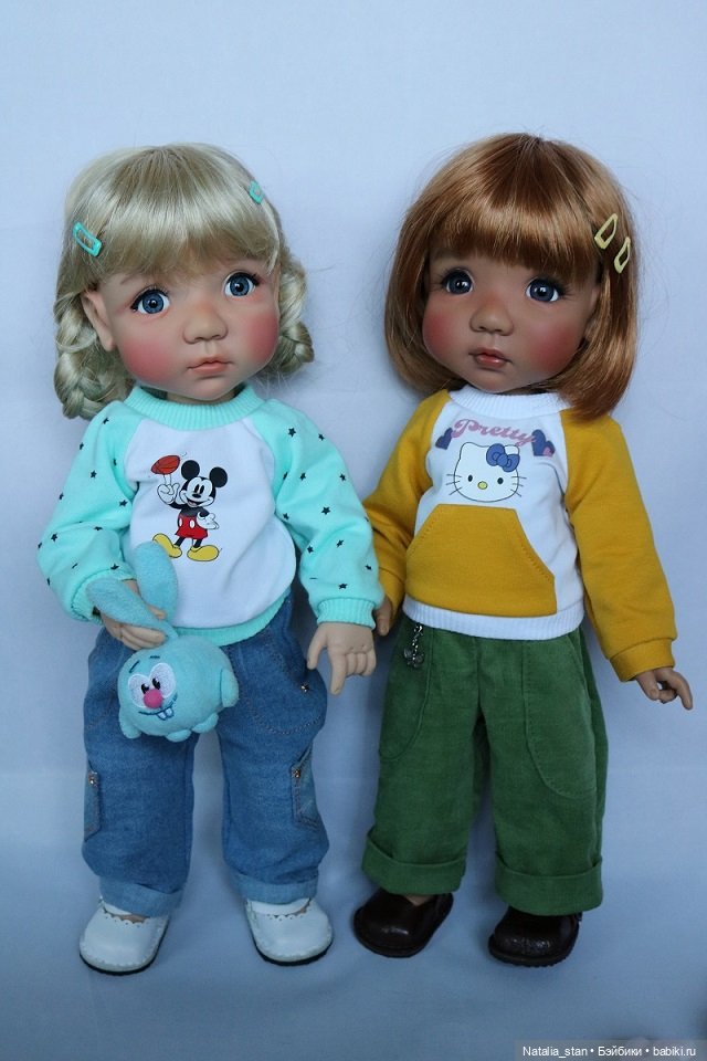 Две подружки Мае и Мае — Куклы Meadow dolls (Медовушки): BJD (БЖД) (фото 10)