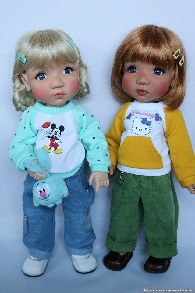 Две подружки Мае и Мае — Куклы Meadow dolls (Медовушки): BJD (БЖД) (фото 9)