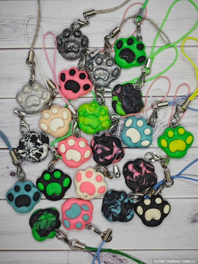 Кошачьи лапки — Лепка авторских игрушек и папье (фото 5)
