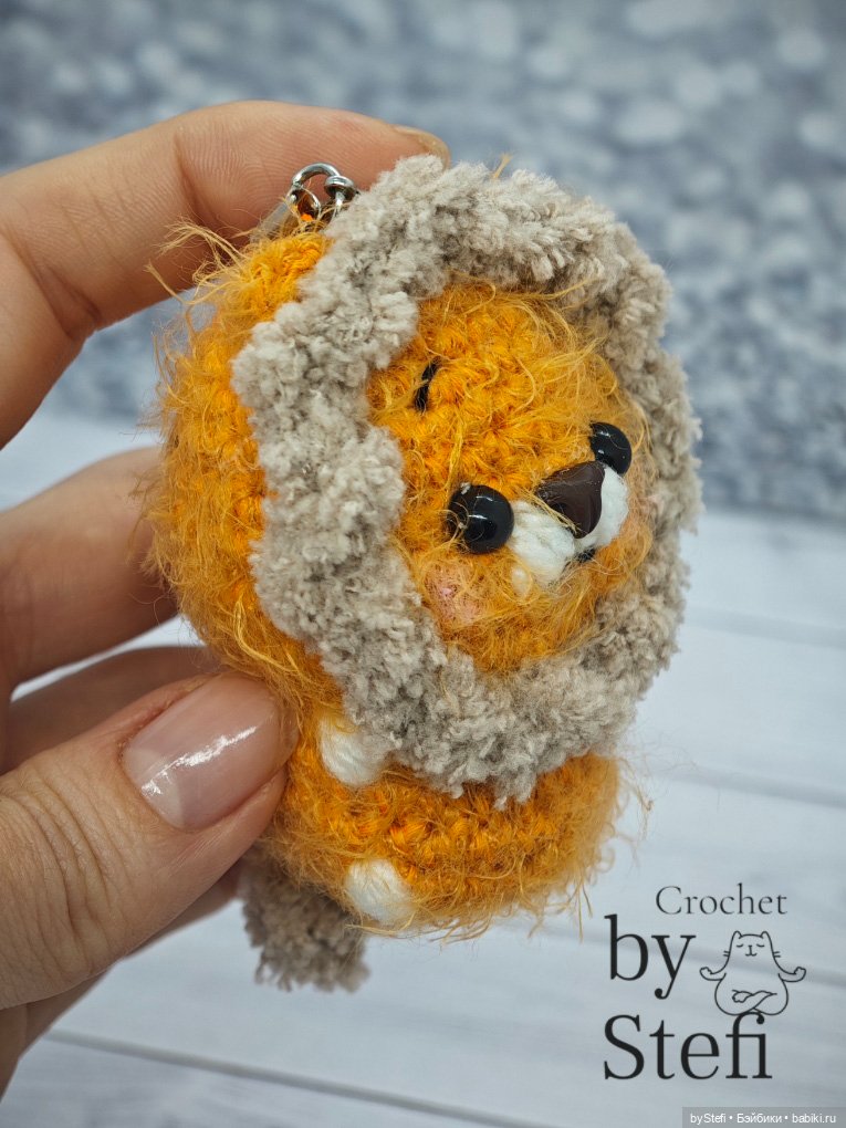 Лёвушка — Вязаные игрушки и амигуруми: крючком (фото 6)
