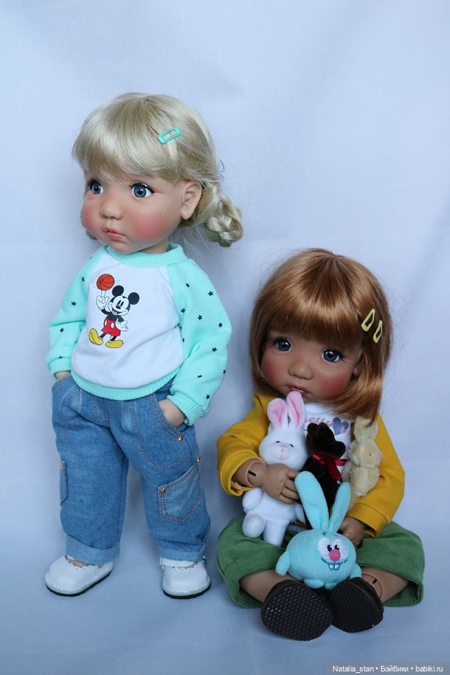 Две подружки Мае и Мае — Куклы Meadow dolls (Медовушки): BJD (БЖД) (фото 7)