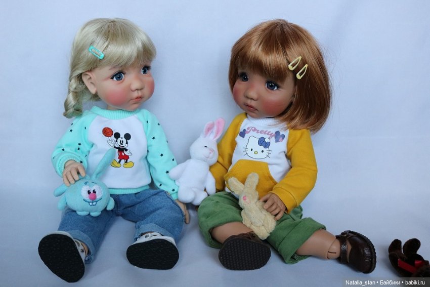 Две подружки Мае и Мае — Куклы Meadow dolls (Медовушки): BJD (БЖД) (фото 5)