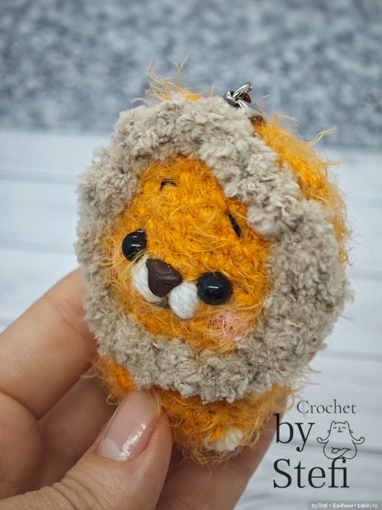 Лёвушка — Вязаные игрушки и амигуруми: крючком (фото 8)