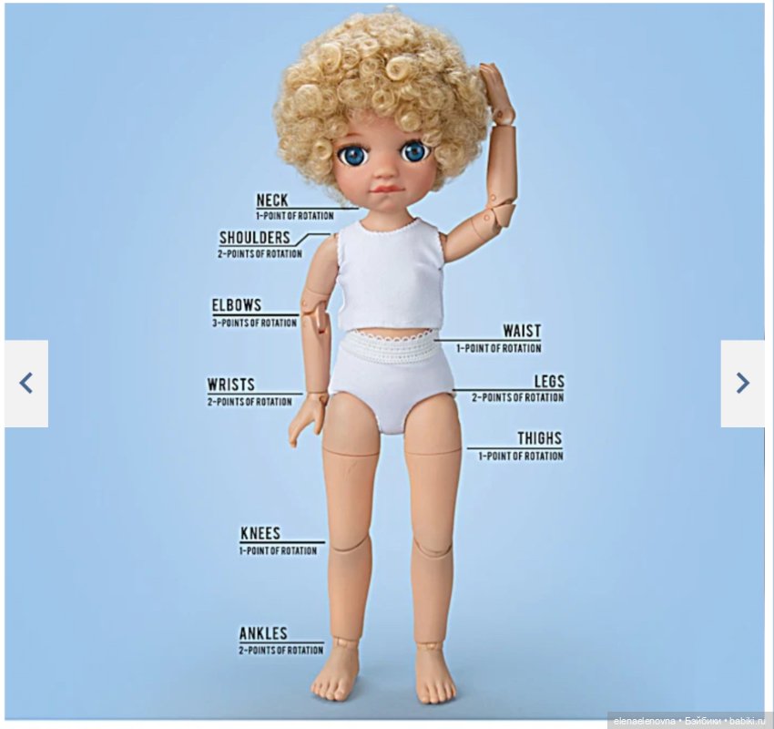 Коллекция кукол и аксессуаров Gigi Ball-Jointed Child Star (фото 3)