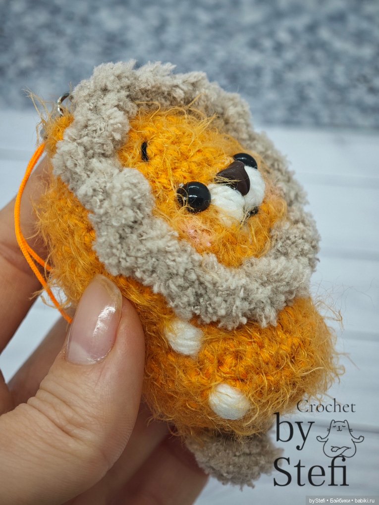 Лёвушка — Вязаные игрушки и амигуруми: крючком (фото 7)