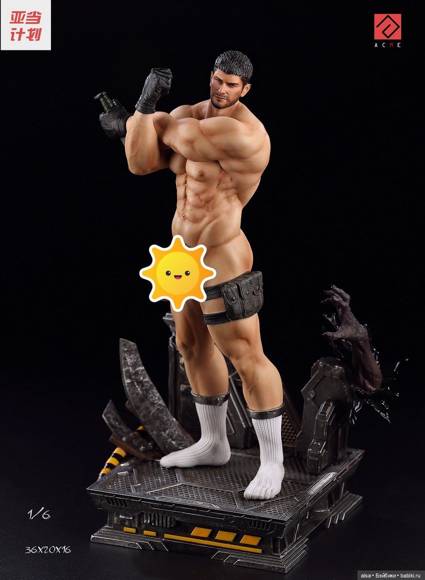 Acme Studios - статуя Криса Редфилда (фото 4)
