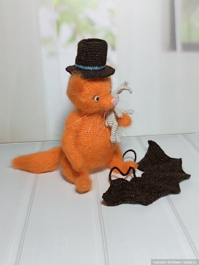 Кот или лис — Вязаные игрушки и амигуруми: крючком (фото 7)