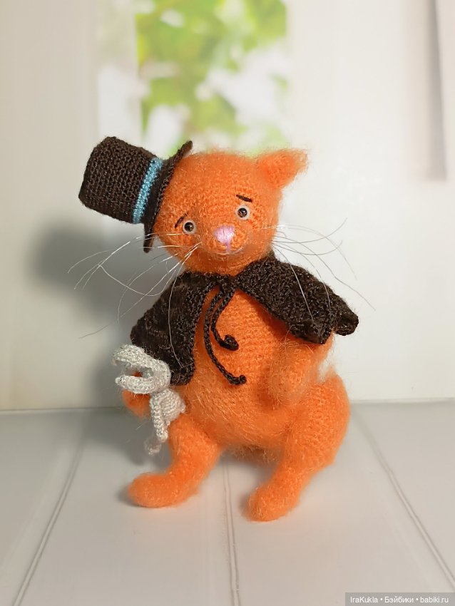 Кот или лис — Вязаные игрушки и амигуруми: крючком